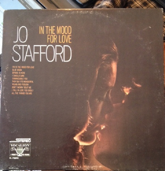 Jo Stafford - In The Mood For Love (LP)