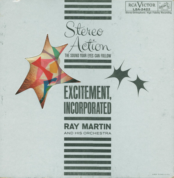 Ray Martin And His Orchestra - Excitement, Incorporated (LP, Album)