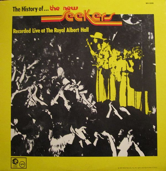 The New Seekers - The History Of The New Seekers Recorded Live At The Royal Albert Hall (LP, Album)_3907859521