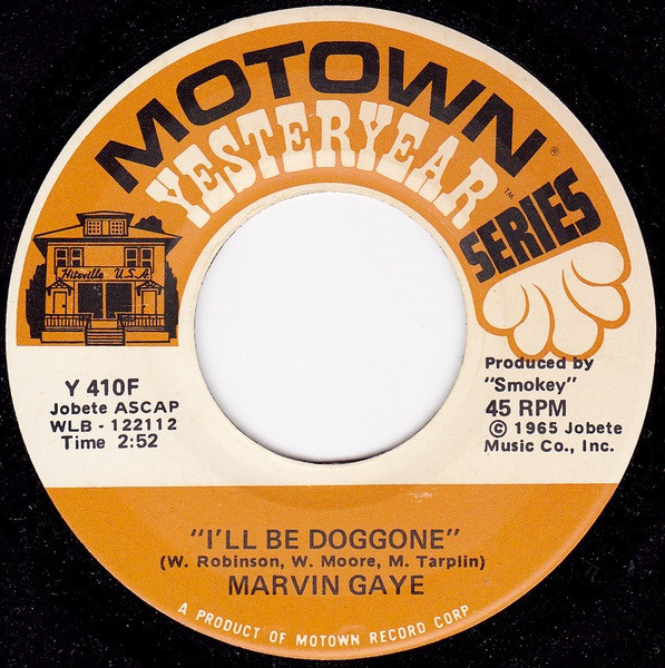 Marvin Gaye - How Sweet It Is (To Be Loved By You) / I'll Be Doggone (7", Single, Pla)