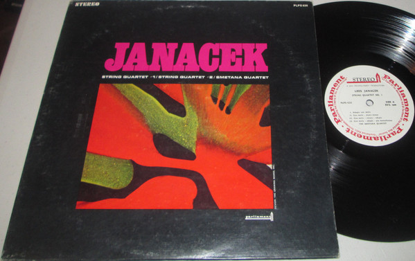 Leoš Janáček, Smetana Quartet - String Quartet #1 / String Quartet #2 (LP, Album)