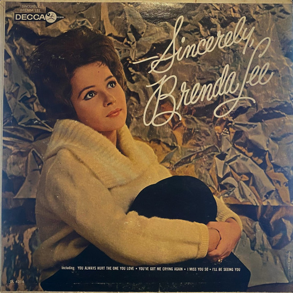 Brenda Lee - Sincerely (LP, Album, Mono, RP, Glo)_3915273679