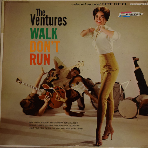 The Ventures - Walk Don't Run (LP, Album, RE)