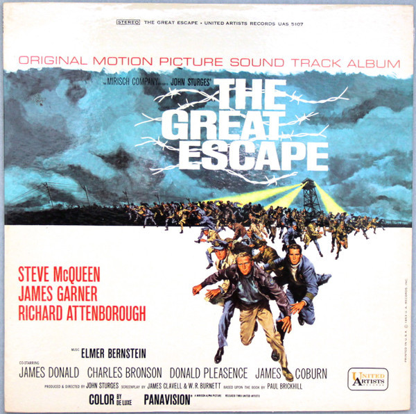 Elmer Bernstein - The Great Escape (LP, Album)