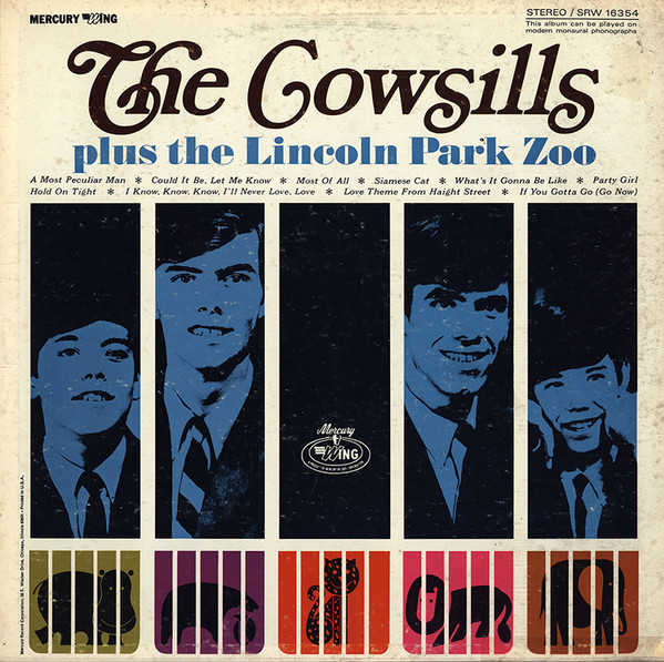 The Cowsills Plus The Lincoln Park Zoo - The Cowsills Plus The Lincoln Park Zoo (LP, Comp)