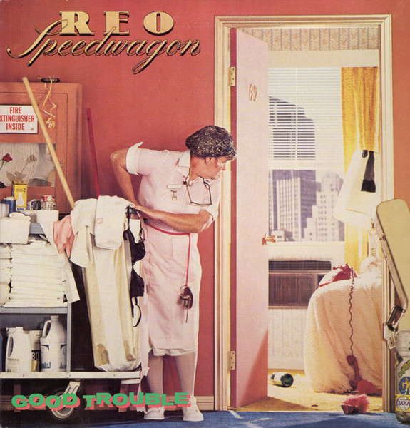 REO Speedwagon - Good Trouble (LP, Album, Pit)