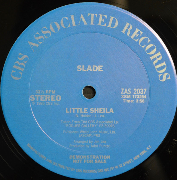 Slade - Little Sheila (12", Single, Promo)