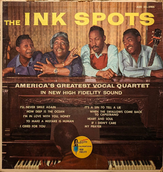 The Ink Spots (2) - America's Greatest Vocal Quartet (LP, Comp)