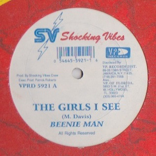 Beenie Man / Ally Cat* - The Girls I See / Erotic Reason (12")