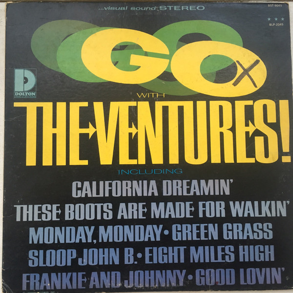 The Ventures - Go With The Ventures (LP, Album, Ind)