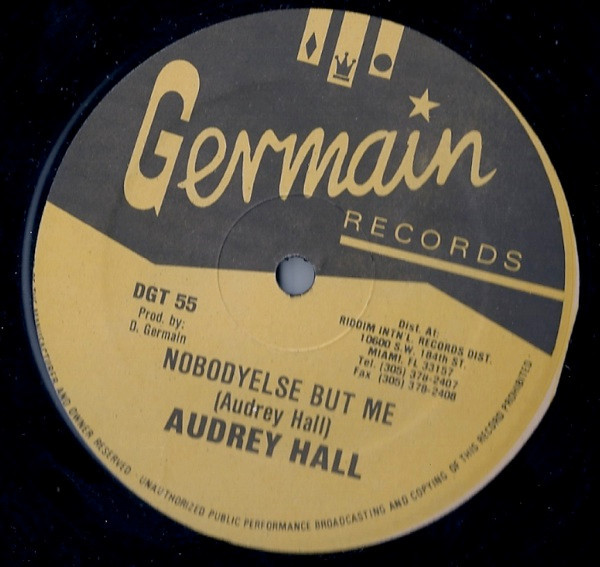 Audrey Hall - Nobody Else But Me (12")