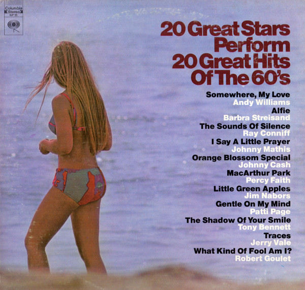 Various - 20 Great Stars Perform 20 Great Hits Of The 60's (2xLP, Comp, Ter)_3940421869