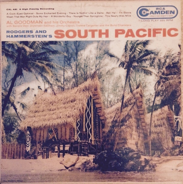 Al Goodman And His Orchestra - Rodgers And Hammerstein's South Pacific (LP, RE)