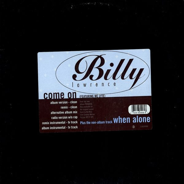Billy Lawrence - Come On (12")