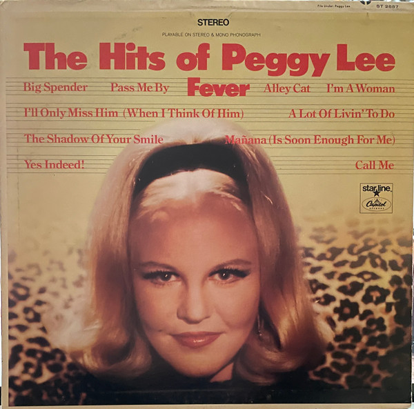 Peggy Lee - The Hits Of Peggy Lee (LP, Comp)_3947140234