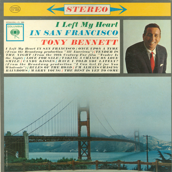 Tony Bennett - I Left My Heart In San Francisco (LP, Album,  )