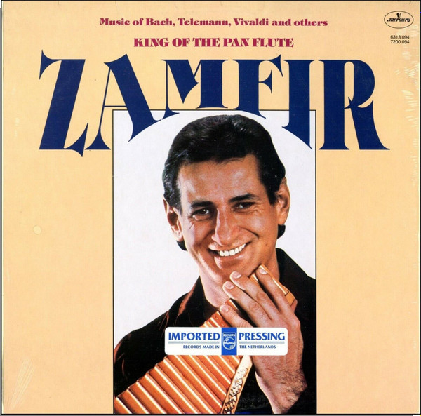 Zamfir* - King Of The Pan Flute (LP, Album)