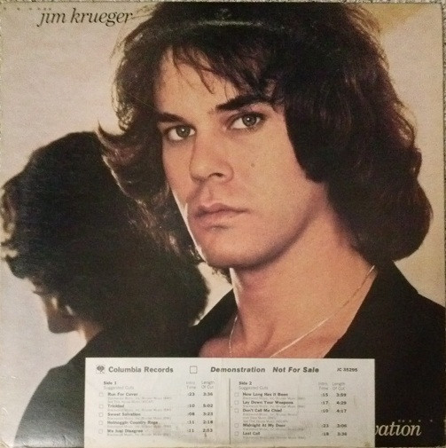 Jim Krueger - Sweet Salvation (LP, Album, Promo)