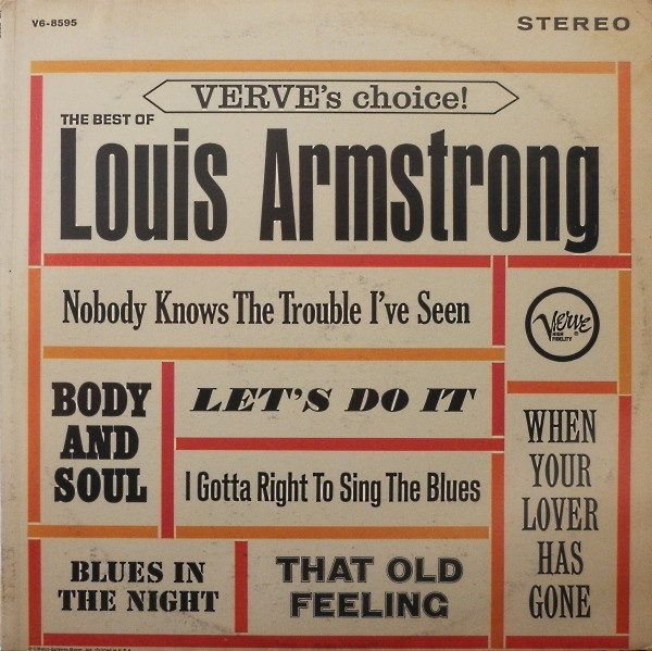 Louis Armstrong - The Best Of Louis Armstrong (LP, Comp)_3954479731