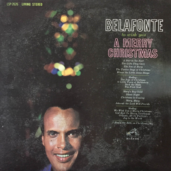 Harry Belafonte - To Wish You A Merry Christmas (LP, Album)_3955906672