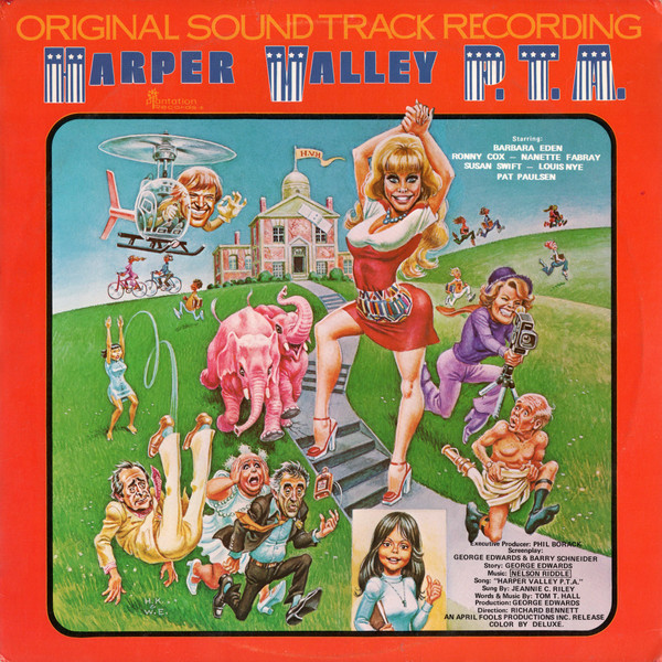 Various - Original Movie Soundtrack Recording: Harper Valley P.T.A. (LP, Album, Tra)_3957097783