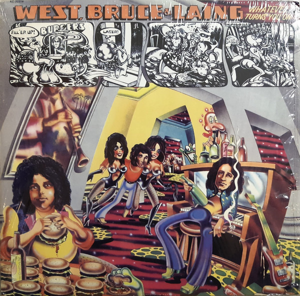 West, Bruce & Laing - Whatever Turns You On (LP, Album, RE)