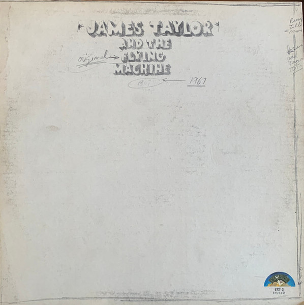 James Taylor (2) And The Original Flying Machine* - 1967 (LP, Album, Mon)
