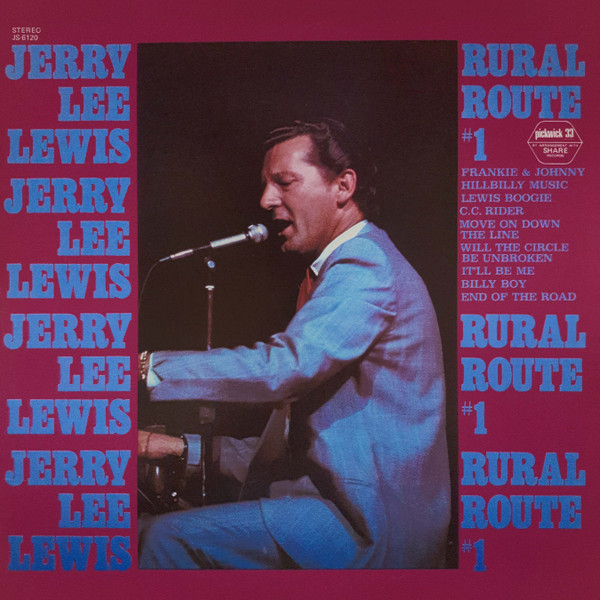 Jerry Lee Lewis - Rural Route #1 (LP, Comp, Bro)