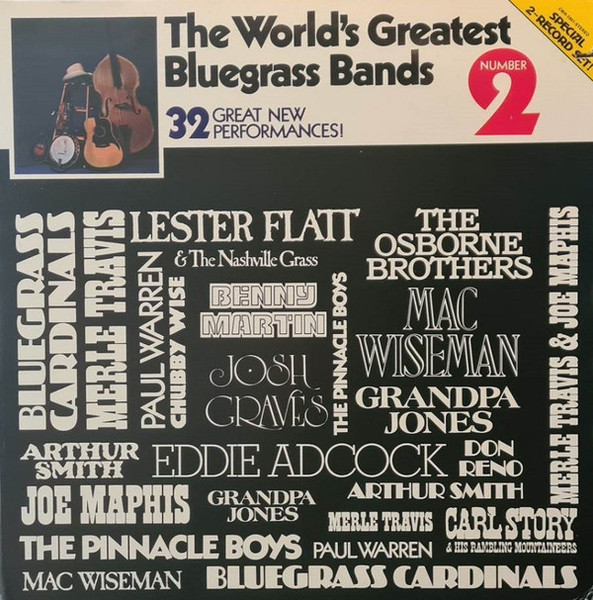 Various - The World's Greatest Bluegrass Bands, Number 2 (2xLP, Comp, Gat)
