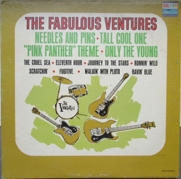 The Ventures - The Fabulous Ventures (LP, Album, Mono, Roc)