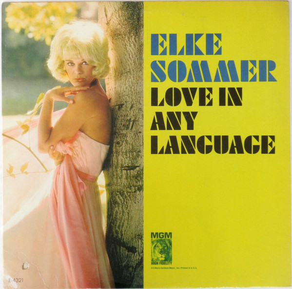 Elke Sommer - Love In Any Language (LP, Album, Mono)