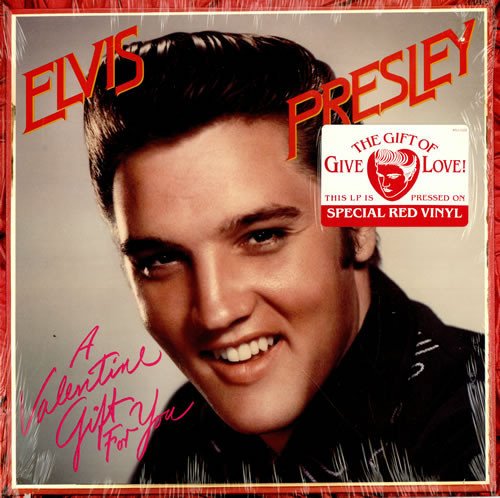 Elvis Presley - A Valentine Gift For You (LP, Comp, Red)
