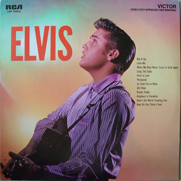 Elvis Presley - Elvis (LP, Album, RE, Bla)_3970334758