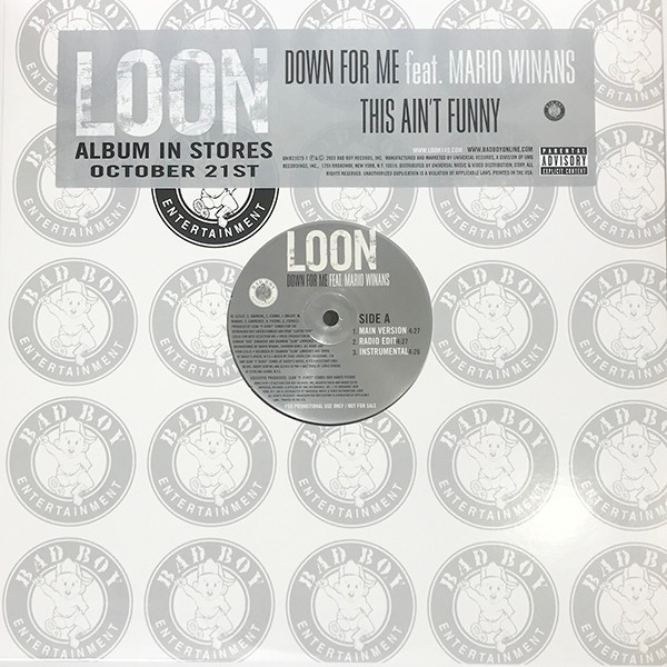 Loon - Down For Me (12", Promo)