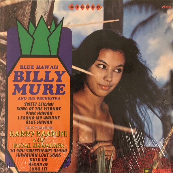 Billy Mure And Orchestra / Harry Kaapuni And His Royal Hawaiians - Blue Hawaii (LP)