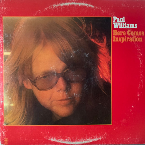 Paul Williams (2) - Here Comes Inspiration (LP, Album, Pit)