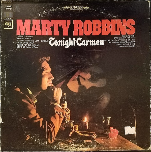 Marty Robbins - Tonight Carmen (LP, Album)