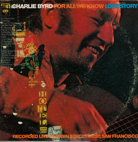 Charlie Byrd - For All We Know (2xLP, Album, Gat)_3980942116