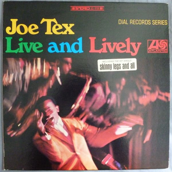 Joe Tex - Live And Lively (LP, Album, Pre)