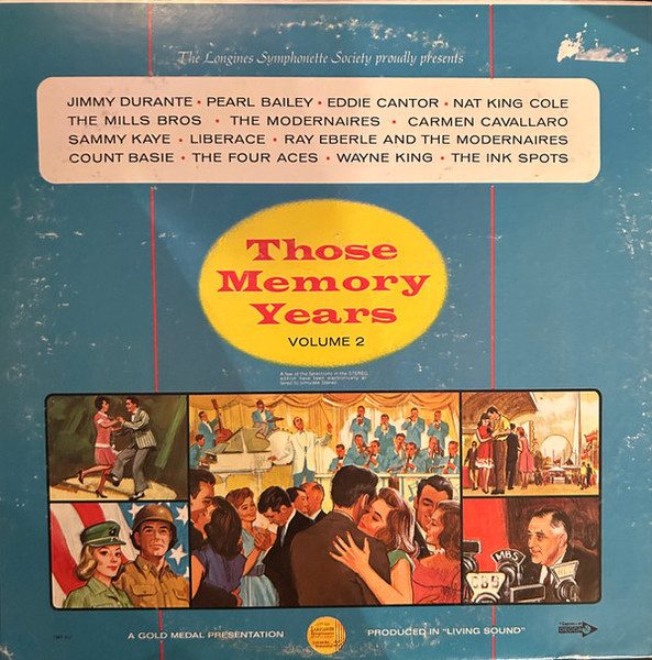 Various - Those Memory Years Volume 2 (LP, Comp, Glo)