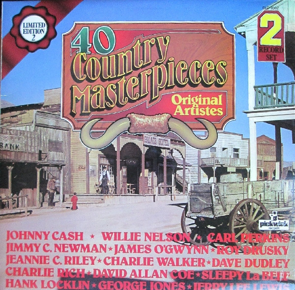 Various - 40 Country Masterpieces (2xLP, Comp, Ltd)