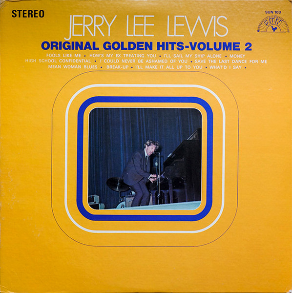 Jerry Lee Lewis - Original Golden Hits - Volume 2 (LP, Comp, RE, Ter)