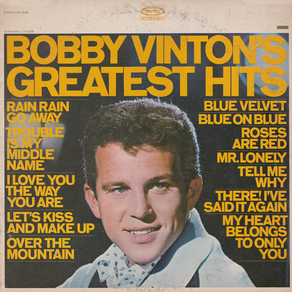 Bobby Vinton - Bobby Vinton's Greatest Hits (LP, Comp, RP)_3990130960