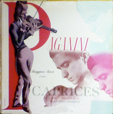 Paganini*, Ruggiero Ricci - Caprices, Opus 1 (LP, Mono)