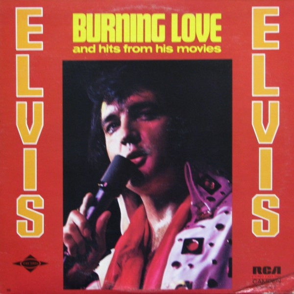 Elvis Presley - Burning Love And Hits From His Movies Vol. 2 (LP, Comp, RE)