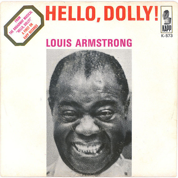 Louis Armstrong - Hello, Dolly! (7", Single, Pic)