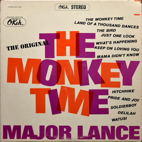 Major Lance - The Monkey Time (LP, Album, Hol)