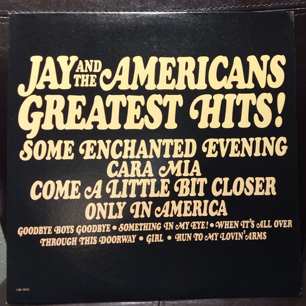 Jay And The Americans* - Jay And The Americans Greatest Hits (LP, Comp, RE)