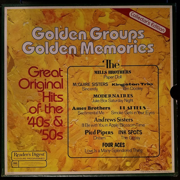 Various - Golden Groups Golden Memories (8xLP, Comp + Box)