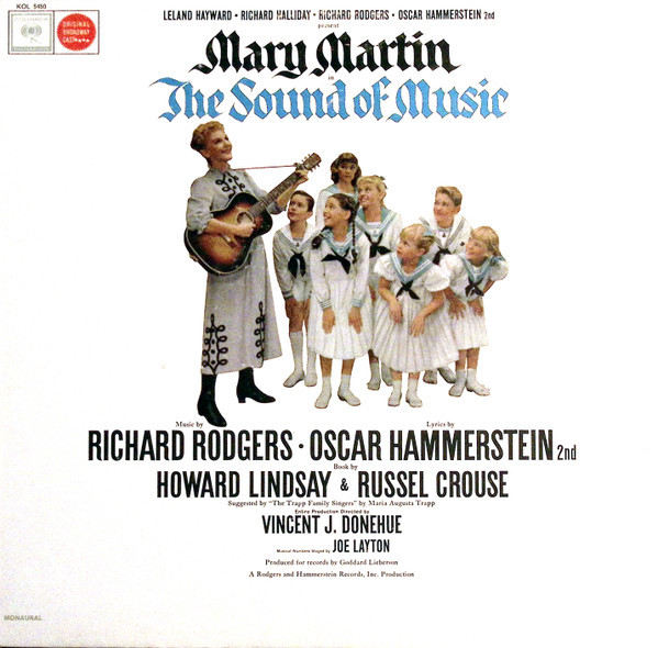 Various - Mary Martin In The Sound Of Music (LP, Album, Mono, RE)